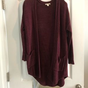Cardigan with pockets